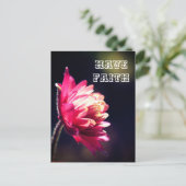 Rode ventilator heeft een Inspirerend geloof Briefkaart (Staand voorkant)