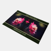 Rode ventilator in zonlicht sluit persoonlijke deurmat (Schuin)