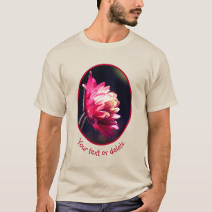 Rode ventilator in zonlicht, speciaal gepersonalis t-shirt