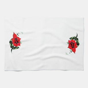 Rode ventilator theedoek