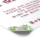 Rode ventilator vindt het Spel van het Vrijgezelle Poster (Hoek)