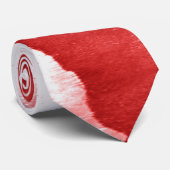 Rode ventilatorbenzalen stropdas (Opgerold)
