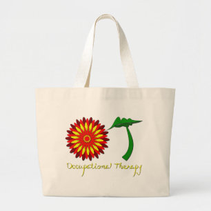 Rode ventilatorkracht grote tote bag