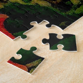 Rode ventilatorkracht legpuzzel (Zijkant)