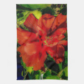 Rode ventilatorkracht theedoek (Verticaal)