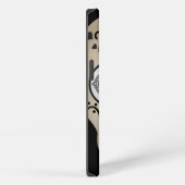 Rode ventilatorsuiker iPhone hoesje (Rechterkant)