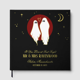 Rode Vereniging van Zielen Halloween Bruiloft Gastenboek
