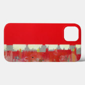 Rode verf Case-Mate iPhone case (Achterkant (horizontaal))