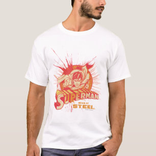 Rode verf t-shirt