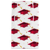 Rode verloopdop met Confetti Klein Cadeauzakje (Voorkant)