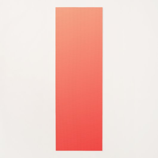 Rode verloopkleur yogamat (Voorkant)