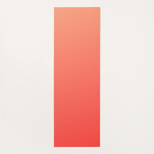 Rode verloopkleur yogamat (Achterkant)