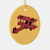 Rode  versiering keramisch ornament (Rechts)