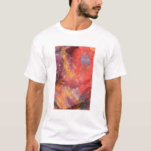 Rode versteende houtdetail, Arizona T-shirt