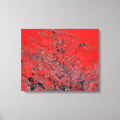 Rode verwarring canvas afdruk (Voorkant)