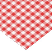 Rode Vichy-karostof voor Zakelijk, B&B, Restaurant Tafelkleed (Gekanteld)