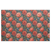 Rode Victoriaans Rozen Stof (Fat Quarter)