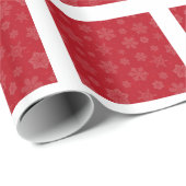 rode vierkantjes cadeaupapier (Rol Hoek)
