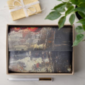 Rode Vintage Klassieke Auto Decoupage Tissuepapier (Geschenk)