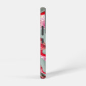 Rode Vintage Samsung Galaxy Hoesje (Rechterkant)