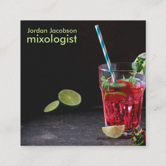 Rode Visitekaartjes (Voorkant)