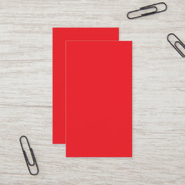 Rode Visitekaartjes | Krachtig Minimalistisch Desi