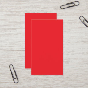 Rode Visitekaartjes   Krachtig Minimalistisch Desi