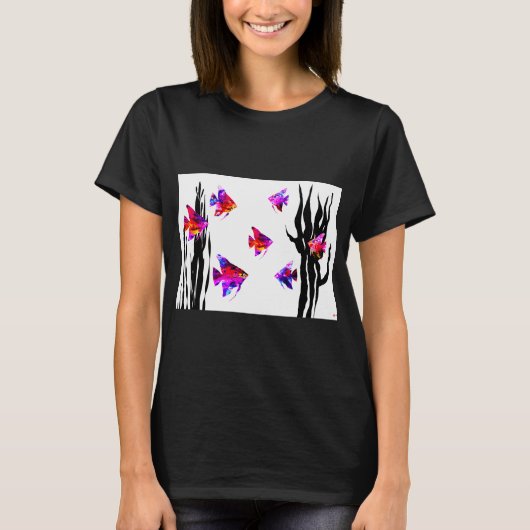 Rode Vissen T-shirt (Voorkant)