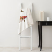 Rode visserij Multicolortekeningen Sherpa Deken (In situ)