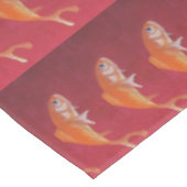 rode vistafellaken tafelkleed (Gekanteld)