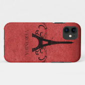 Rode  Vlaanderen Case-Mate iPhone Case (Achterkant (horizontaal))