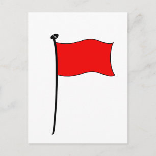 Rode vlag: briefkaarten
