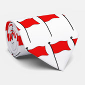 Rode vlag: stropdassen (Opgerold)