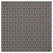 Rode vleermuizen stof (Swatch)
