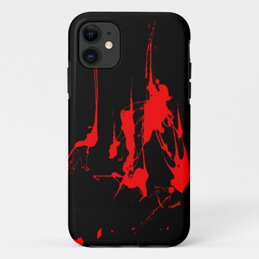 Rode vlek Case-Mate iPhone case (Achterkant)