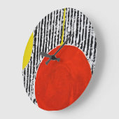 Rode Vlek zwarte en witte streep Grote Klok (Hoek)