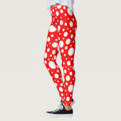 Rode vlekken Leggings (Links)