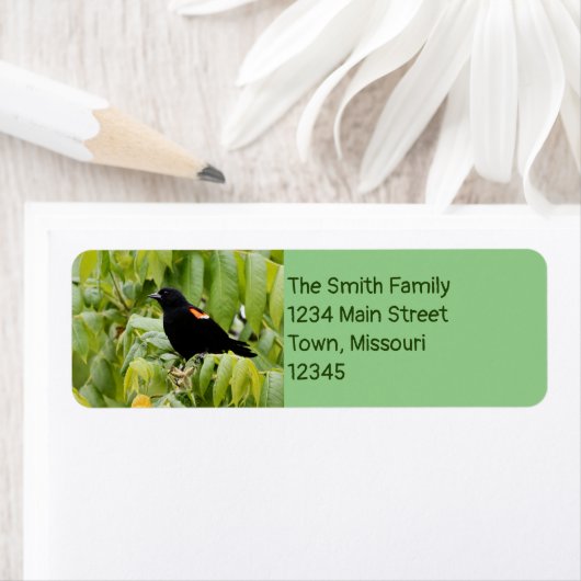 Rode vleugel etiket (Insitu)