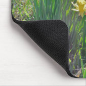 rode vleugelfee en daffodils muismat (Hoek)