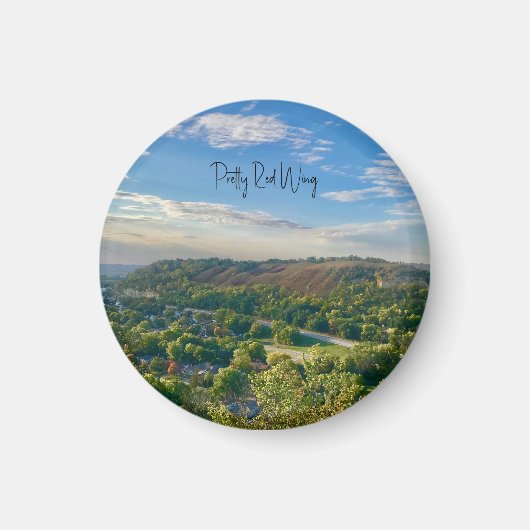  rode vleugelmagneet magneet (Voorkant)