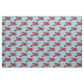 Rode  vleugelvliegtuigen stof (Fat Quarter)