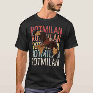 Rode vlieger Bioloog Ornitholoog Vogel Motief T-shirt