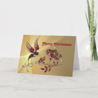 Rode vlieger kerstmis