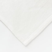 Rode Vlinder en Lelie Kunst Dekbed Fleece Deken (Hoek)