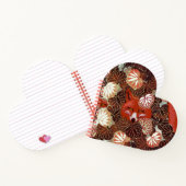 RODE VLOEISTOFFEN VAN HET WITTE LICHT,FOLIAGE NOTITIEBOEK (Binnen)