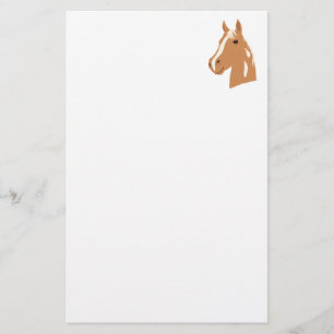 Rode vlucht de gelukkige paard briefpapier