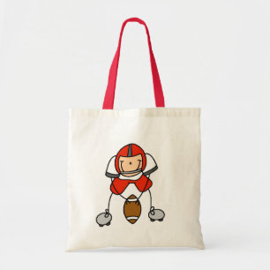 Rode Voetbalspeler T-shirts en Cadeaus Tote Bag