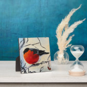 Rode vogel fotoplaat (Insitu)