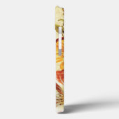 Rode Vogel in een Tuin van de Bloem Case-Mate iPhone Case (Achterkant / Links)