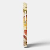 Rode Vogel in een Tuin van de Bloem Case-Mate iPhone Case (Achterkant / Links)